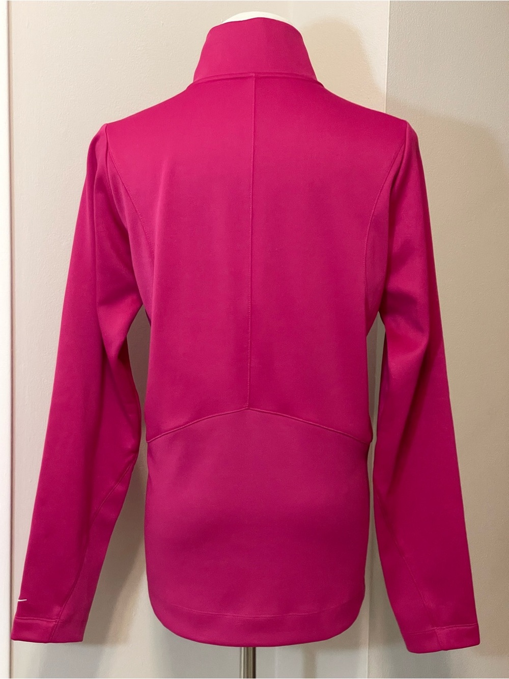 Nike Golf Tour Performance Women’s Therma-Fit Quarter-Zip Pink Pullover Size L - Picture 8 of 11
